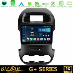 BIZZAR U-G-FD0591 G+ Series Ford Ranger 2012-2016 8core Android14 6+128GB Navigation Multimedia Tablet 9"