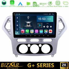 BIZZAR U-G-FD0919 G+ Series Ford Mondeo 2007-2010 Manual A/C 8core Android14 6+128GB Navigation Multimedia Tablet 10"