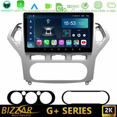 BIZZAR U-G-FD0919A G+ Series Ford Mondeo 2007-2010 AUTO A/C 8core Android14 6+128GB Navigation Multimedia Tablet 10"