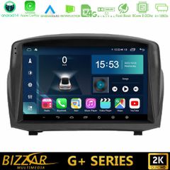 BIZZAR U-G-FD1451 G+ Series Ford Fiesta 2008-2016 8core Android14 6+128GB Navigation Multimedia Tablet 9" (Oem Style)