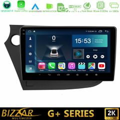 BIZZAR U-G-HD0821 G+ Series Honda Insight 2009-2015 8core Android14 6+128GB Navigation Multimedia Tablet 9"