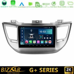 BIZZAR U-G-HY0068 G+ Series Hyundai Tucson 2015-2018 8Core Android14 6+128GB Navigation Multimedia Tablet 9"