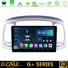BIZZAR U-G-HY0711 G+ Series Hyundai Accent 2006-2011 8core Android14 6+128GB Navigation Multimedia Tablet 9"