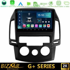 BIZZAR U-G-HY0799 G+ Series Hyundai i30 2007-2012 Manual A/C 8core Android14 6+128GB Navigation Multimedia Tablet 9"