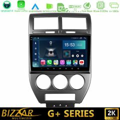 BIZZAR U-G-JP1023 G+ Series Jeep Compass/Patriot 2007-2009 8core Android14 6+128GB Navigation Multimedia Tablet 10"