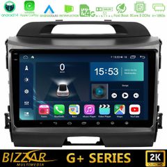 BIZZAR U-G-KI0034 G+ Series Kia Sportage 8core Android14 6+128GB Navigation Multimedia Tablet 9"