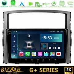 BIZZAR U-G-MT0557 G+ Series Mitsubishi Pajero 2008-2009 8core Android14 6+128GB Navigation Multimedia Tablet 9"