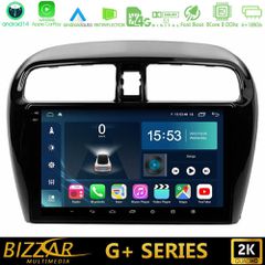 BIZZAR U-G-MT0602 G+ Series Mitsubishi Space Star 2013-2016 8core Android14 6+128GB Navigation Multimedia Tablet 9"