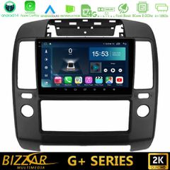 BIZZAR U-G-NS0900 G+ Series Nissan Navara 8core Android14 6+128GB Navigation Multimedia Tablet 9"