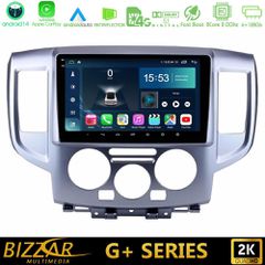 BIZZAR U-G-NS391 G+ Series Nissan NV200 8core Android14 6+128GB Navigation Multimedia Tablet 9"