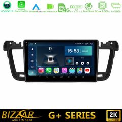 BIZZAR U-G-PG0704 G+ Series Peugeot 508 2010-2018 8core Android14 6+128GB Navigation Multimedia Tablet 9"