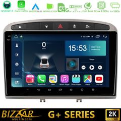 BIZZAR U-G-PG705S G+ Series Peugeot 308/RCZ 8core Android14 6+128GB Navigation Multimedia Tablet 9" (Ασημί Χρώμα)