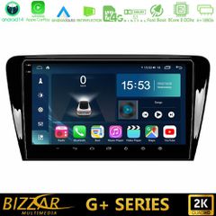 BIZZAR U-G-SK007 G+ Series Skoda Octavia 7 8core Android14 6+128GB Navigation Multimedia Tablet 10"