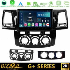 BIZZAR U-G-TY0571 G+ Series Toyota Hilux 2007-2011 8core Android14 6+128GB Navigation Multimedia Tablet 9"