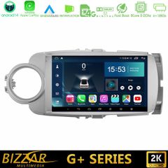 BIZZAR U-G-TY1777 G+ Series Toyota Yaris 8core Android14 6+128GB Navigation Multimedia Tablet 9"