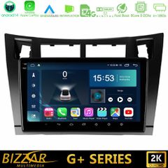 BIZZAR U-G-TY626B G+ Series Toyota Yaris 8core Android14 6+128GB Navigation Multimedia Tablet 9" (Μαύρο Χρώμα)