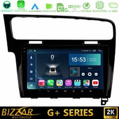 BIZZAR U-G-VW0003PB G+ Series VW GOLF 7 8core Android14 6+128GB Navigation Multimedia Tablet 10"