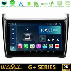 BIZZAR U-G-VW6901PB G+ Series Vw Polo 2014-2017 8core Android14 6+128GB Navigation Multimedia Tablet 9"