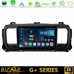 BIZZAR U-G-PG0950 G+ Series Citroen/Peugeot/Opel/Toyota 8core Android14 6+128GB Navigation Multimedia Tablet 9"