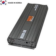 SHOCKWAVE E-HERO6K Monoblock HERO6K (6.000Wrms) Made in Korea HERO6K: 6000W RMS MONOBLOCK Ενισχυτής Είμαστε ενθουσιασμένοι που παρουσιάζουμε το νέο HERO6K! Αυτός είναι ένας ενισχυτής μονομπλόκ 6000+