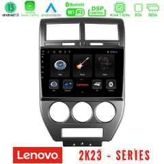 LENOVO U-LEN-JP1023 Car Pad Jeep Compass/Patriot 2007-2009 4Core Android 13 2+32GB Navigation Multimedia Tablet 10"
