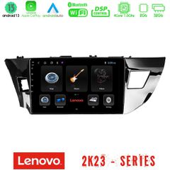 LENOVO U-LEN-TY0008 Car Pad Toyota Corolla 2014-2016 4Core Android 13 2+32GB Navigation Multimedia Tablet 10"