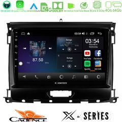 CADENCE U-X-FD0631 X Series Ford Ranger 2017-2022 8core Android 14 4+64GB Navigation Multimedia Tablet 9"