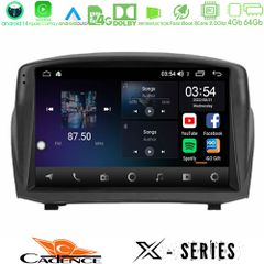 CADENCE U-X-FD1451 X Series Ford Fiesta 2008-2016 8core Android 14 4+64GB Navigation Multimedia Tablet 9" (Oem Style)