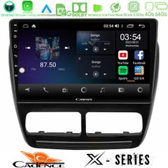 CADENCE U-X-FT1032 X Series Fiat Doblo / Opel Combo 2010-2014 8Core Android 14 4+64GB Navigation Multimedia Tablet 9"