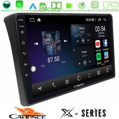 CADENCE U-X-FT483 X Series Fiat Ducato/Citroen Jumper/Peugeot Boxer 8core Android 14 4+64GB Navigation Multimedia Tablet 9"