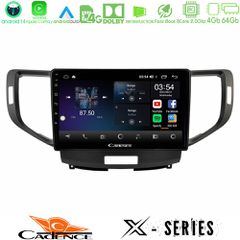 CADENCE U-X-HD1013 X Series Honda Accord 2008-2015 8core Android 14 4+64GB Navigation Multimedia Tablet 9"