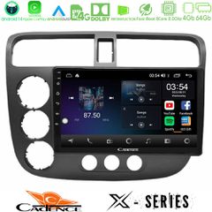 CADENCE U-X-HD174N X Series Honda Civic 2001-2005 8core Android 14 4+64GB Navigation Multimedia Tablet 9"