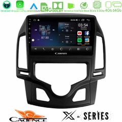 CADENCE U-X-HY0800 X Series Hyundai i30 2007-2012 Auto A/C 8core Android 14 4+64GB Navigation Multimedia Tablet 9"