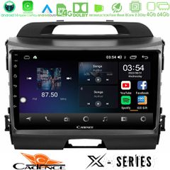 CADENCE U-X-KI0034 X Series Kia Sportage 8core Android 14 4+64GB Navigation Multimedia Tablet 9"