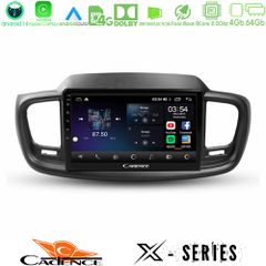 CADENCE U-X-KI0248 X Series Kia Sorento 2018-2021 8Core Android 14 4+64GB Navigation Multimedia Tablet 9"