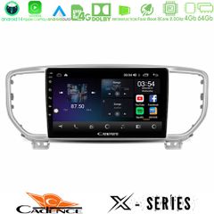 CADENCE U-X-KI0516 X Series Kia Sportage 2018-2021 8Core Android 14 4+64GB Navigation Multimedia Tablet 9"