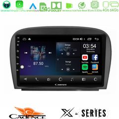 CADENCE U-X-MB0479 X Series Mercedes SL Class 2005-2011 8Core Android 14 4+64GB Navigation Multimedia Tablet 9"