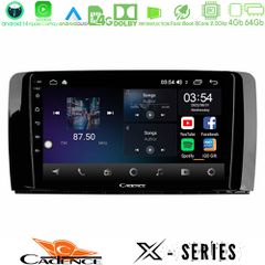 CADENCE U-X-MB0781 X Series Mercedes R Class 8core Android 14 4+64GB Navigation Multimedia Tablet 9"