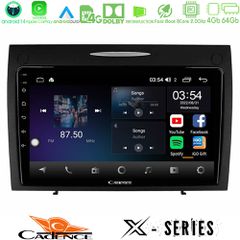 CADENCE U-X-MB0804 X Series Mercedes SLK Class 8core Android 14 4+64GB Navigation Multimedia Tablet 9"