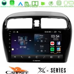 CADENCE U-X-MT0602 X Series Mitsubishi Space Star 2013-2016 8core Android 14 4+64GB Navigation Multimedia Tablet 9"