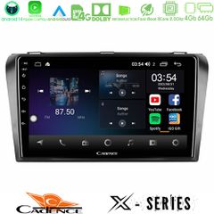 CADENCE U-X-MZ0245 X Series Mazda 3 2004-2009 8core Android 14 4+64GB Navigation Multimedia Tablet 9"