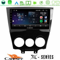 CADENCE U-X-MZ0452 X Series Mazda RX8 2008-2012 8Core Android 14 4+64GB Navigation Multimedia Tablet 9"