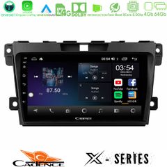 CADENCE U-X-MZ968 X Series Mazda CX-7 2007-2011 8core Android 14 4+64GB Navigation Multimedia Tablet 9"
