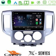 CADENCE U-X-NS391 X Series Nissan NV200 8core Android 14 4+64GB Navigation Multimedia Tablet 9"