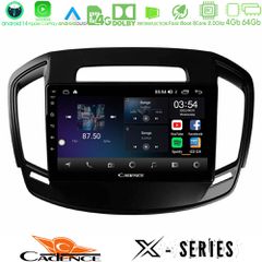 CADENCE U-X-OP0064 X Series Opel Insignia 2014-2017 8core Android 14 4+64GB Navigation Multimedia Tablet 9"