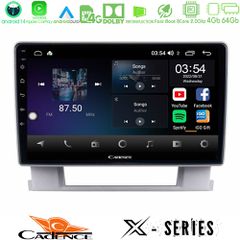 CADENCE U-X-OP0367 X Series Opel Astra J 2010-2014 8core Android 14 4+64GB Navigation Multimedia Tablet 9"