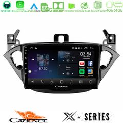 CADENCE U-X-OP0425 X Series Opel Corsa E/Adam 8core Android 14 4+64GB Navigation Multimedia Tablet 9"