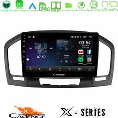 CADENCE U-X-OP0462 X Series Opel Insignia 2008-2013 8core Android 14 4+64GB Navigation Multimedia Tablet 9"
