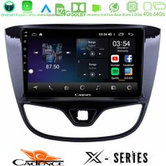 CADENCE U-X-OP1060 X Series Opel Karl 2017-2019 8core Android 14 4+64GB Navigation Multimedia Tablet 9"