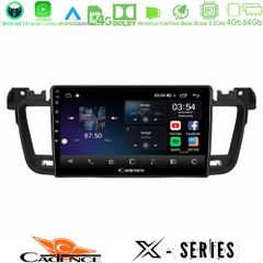 CADENCE U-X-PG0704 X Series Peugeot 508 2010-2018 8core Android 14 4+64GB Navigation Multimedia Tablet 9"